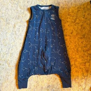 4 Season® Baby Sleep Bag with Feet, Merino Wool & Organic Cotton, Night Sky™